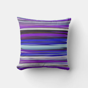 Coussin Abstrait #2 : Flou ultraviolet
