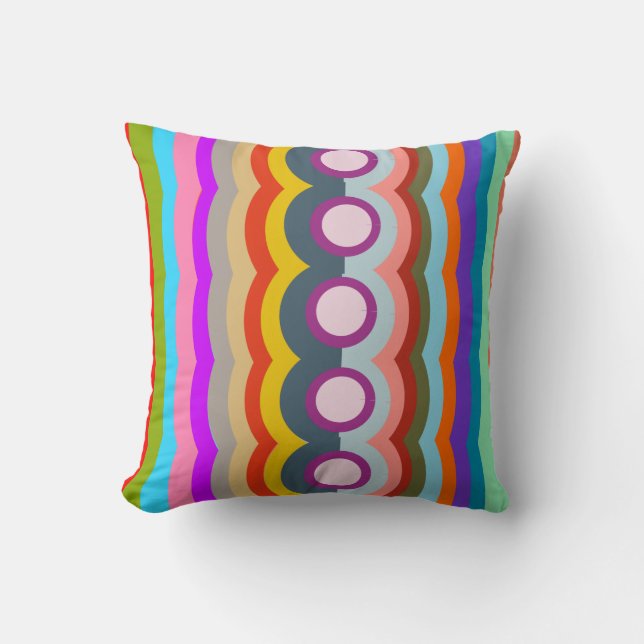 Coussin Abstrait à nouveau (Recto)