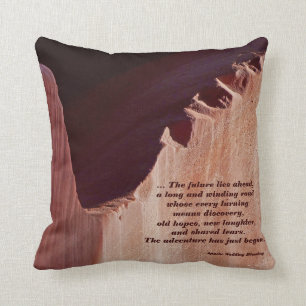 Coussin abstrait Apache de sud-ouest épousant la