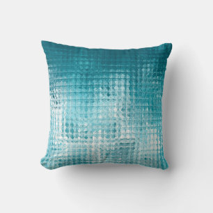 Coussin Abstrait beau bleu élégant arrière - plan