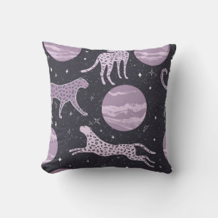 Coussin Abstrait cosmos sans couture motif, arrière - plan