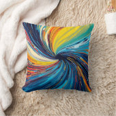 Coussin Abstrait de couleur (Couverture)