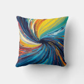 Coussin Abstrait de couleur (Verso)