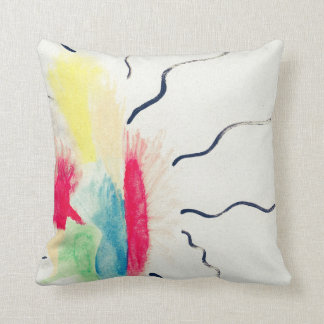Coussin abstrait de motif