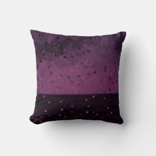 Coussin Abstrait dégradé doux liquide dégradé transpar