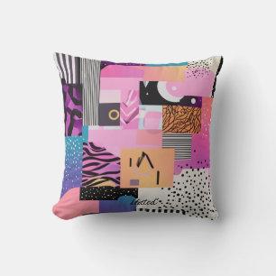 Coussin Abstrait des années 90