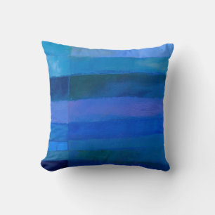 Coussin Abstrait Elegant mixte motif de peinture coloré
