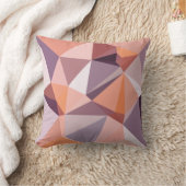 Coussin Abstrait Low Polygon (Couverture)