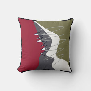 Coussin Abstrait, Moderne, Créatif, Oreillère à lancer app