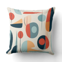 Abstrait moderne du milieu du siècle audacieux