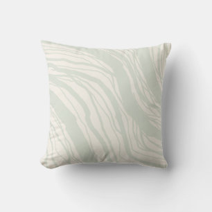 Coussin Abstrait Moderne Sage Doux Tailles Beige
