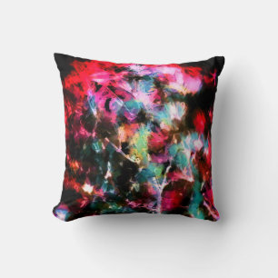 Coussin Abstrait, motif coloré, lumineux, élégant