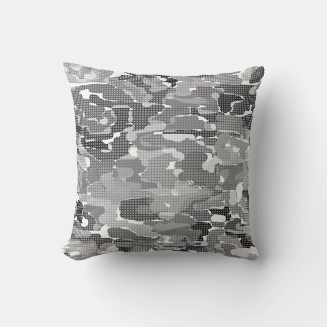 Coussin Abstrait multicolore (Recto)