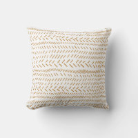 Abstrait Organic Lines Art in Boho Gold