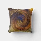 Coussin Abstrait Psychedelic Swirl Motif Colorful Art (Recto)