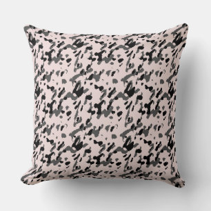 Coussin Abstrait rouille