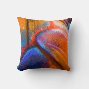 Coussin abstrait Shrimpstales