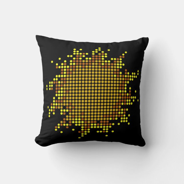 Coussin Abstrait Sun Art Design 12 (Recto)