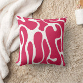 Coussin Abstrait tour rose (Couverture)