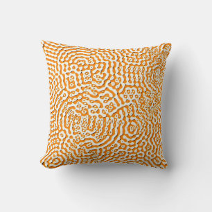 Coussin Abstraite répétition sans fin de texture transpare