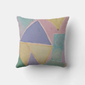 Coussin Abstraits Sérènes : Un Rêve Pastel (Verso)