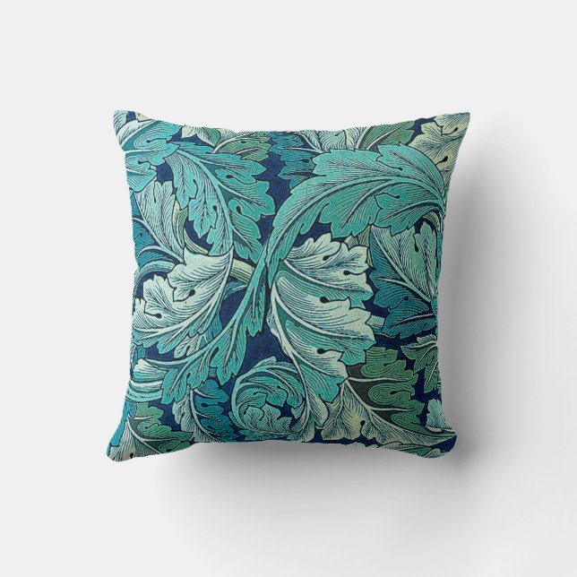 Coussin Acanthus Green, William Morris (Verso)