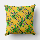 Coussin Accent Arbuste Citron Décoratif Jaune (Verso)