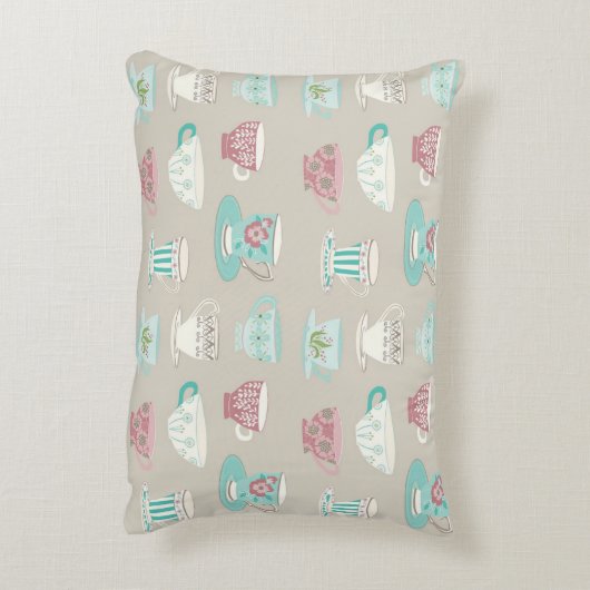 coussin ACCENT "Cute Tea Party" (Dos(Vertical))