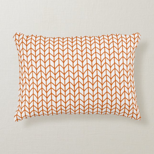 COUSSIN ACCENT DE KNIT DE LIGNE D'OR (Devant)