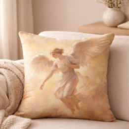 Coussin Accent de maison spirituel élégant Ange