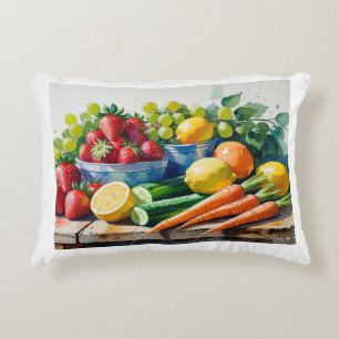 Coussin Accent - Décor Fruits & Légumes