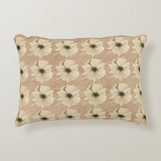 Coussin Accent Pour Maison - Design Coussin Fleur (Devant)