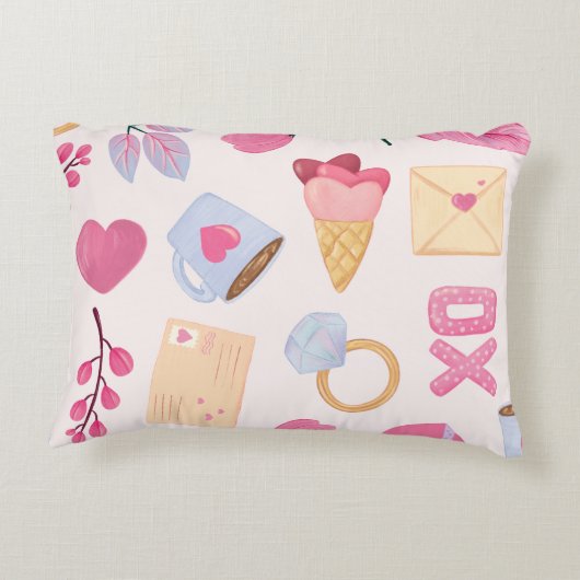 Coussin Accent romantique (Dos)