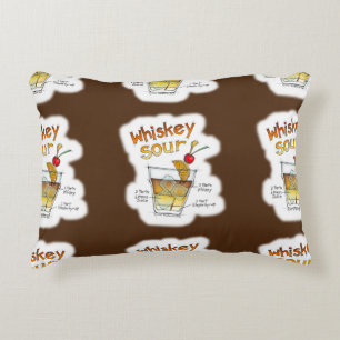 COUSSIN ACCENTUÉ - ART WHISKEY SOUR avec REÇETTE
