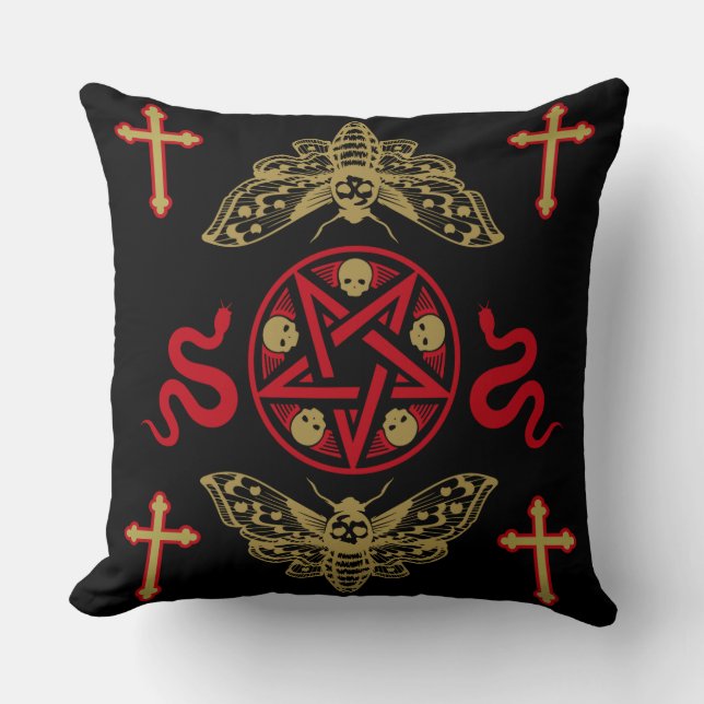 Coussin Accessoires d'art gothique (Recto)
