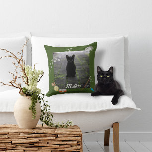 Coussin Accessoires de chat Cadre photo