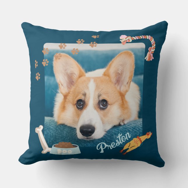 Coussin Accessoires pour chien Cadre photo (Recto)