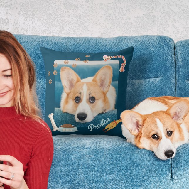 Coussin Accessoires pour chien Cadre photo (Créateur téléchargé)