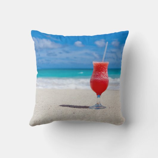 Coussin Acclamations de plage (Verso)