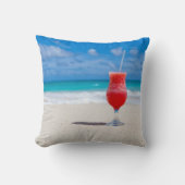 Coussin Acclamations de plage (Recto)