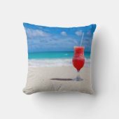 Coussin Acclamations de plage (Recto)