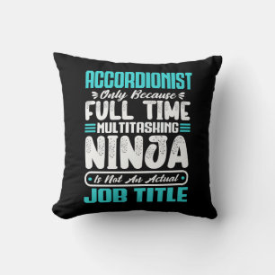 Coussin Accordéoniste Titre du poste - Instrumentaliste am