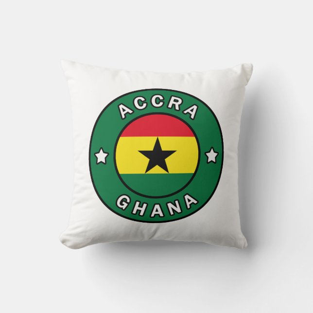 Coussin Accra Ghana (Recto)