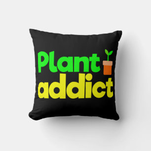 Coussin accro plante