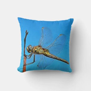 Coussin Accrochez-Vous Là Dragonfly Artistique
