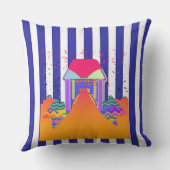 Coussin Accueil Bleu (Verso)