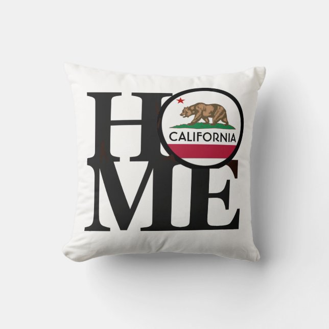 Coussin ACCUEIL Californie (Recto)