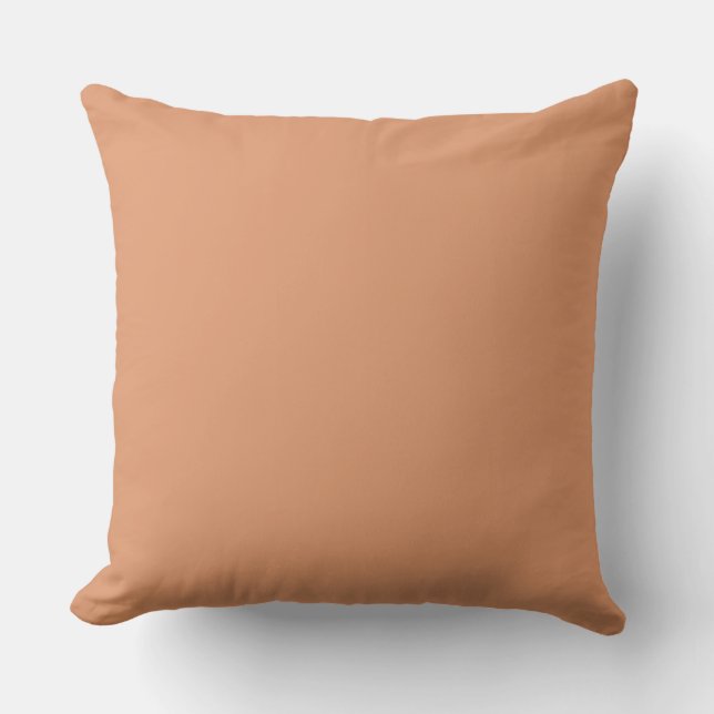Coussin Accueil Décor Accents Apricot Dusky (Recto)