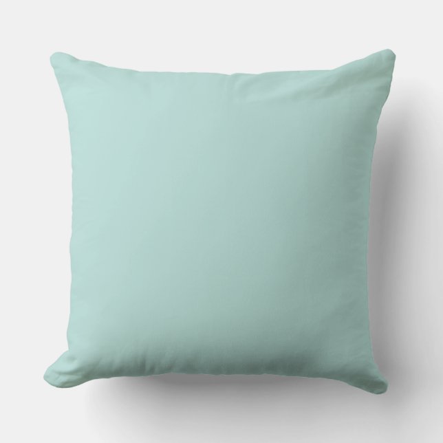 Coussin Accueil Décor Accents Aqua (Recto)
