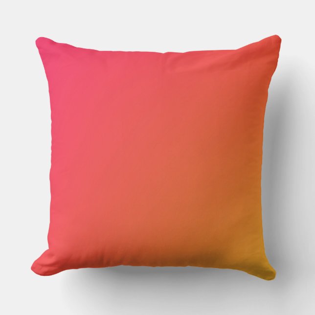 Coussin Accueil Décor Accents Sunrise Coral (Recto)